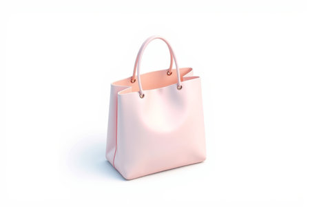 Pink handbag displayの素材