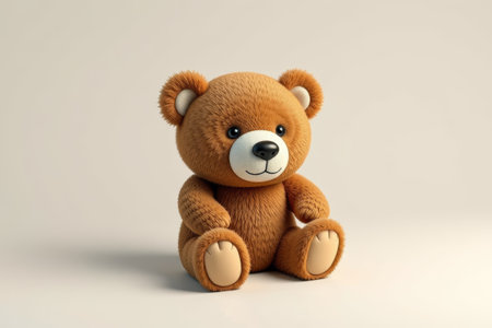 Brown Bear Plush Toy Still Lifeの素材