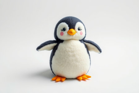 Cute penguin plush toyの素材