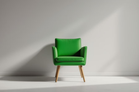 Modern style indoor green single sofaの素材