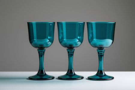 Three tall glassesの素材