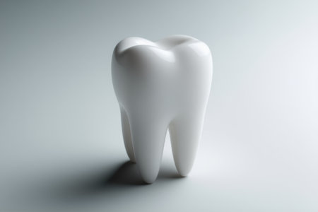 White Teeth Close-up Materialの素材