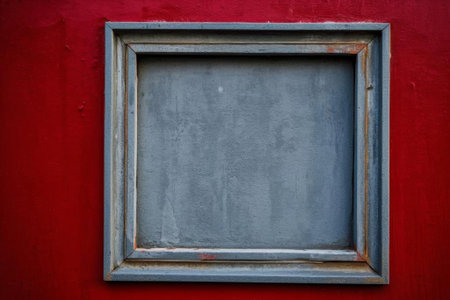 Burning red and white gradient cylindrical candleの素材