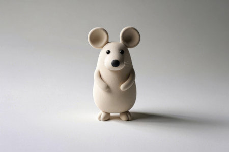 Multicolor lit candle posing materialの素材