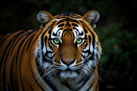 Close-up of a gray rabbit sitting on a wooden tableの素材