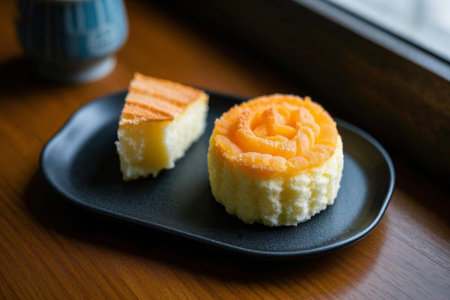 Close-up of cute cartoon fox imageの素材