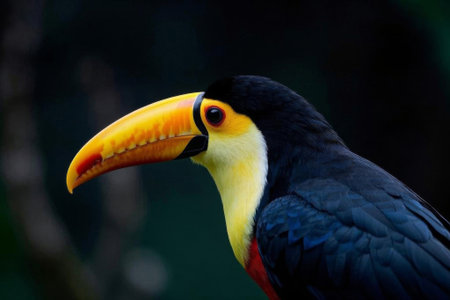 Cartoon little girl with backpackの素材