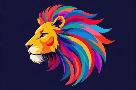 Cute cartoon girl image materialの素材