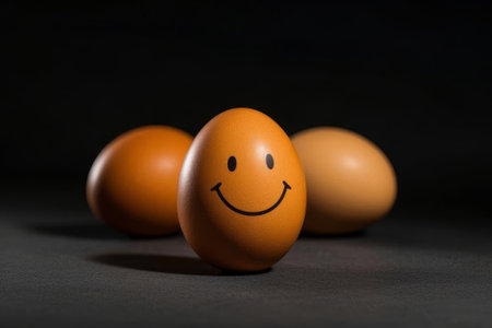 Round button material with lightning symbolの素材