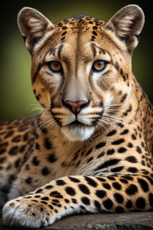 Leopard close up materialの素材