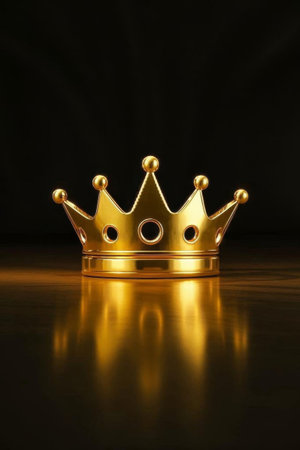 Close up of the Golden Crownの素材