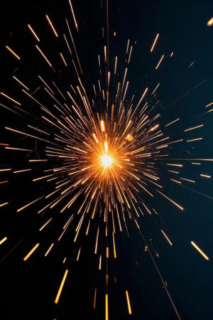 Radial Spark Light Materialの素材