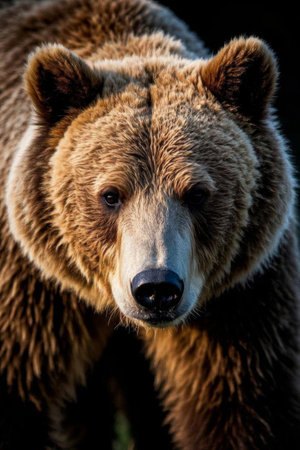 Brown Bear Close up Materialの素材