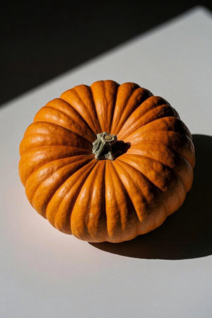 Orange Pumpkin Still Life Close upの素材