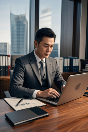 Business Men's Office Laptopの素材