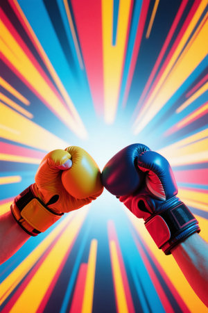 Boxing gloves for punchingの素材