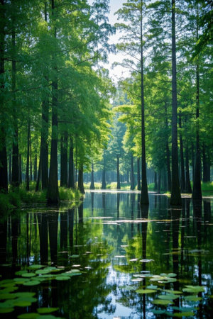 Water Forest Natural Landscapeの素材
