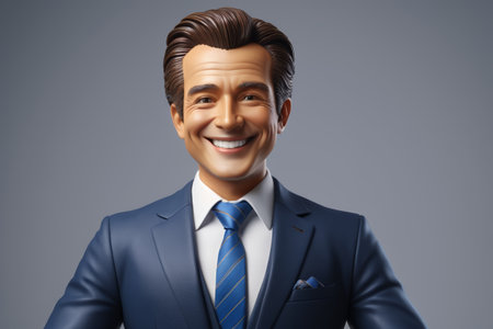 Smiling businessman imageの素材