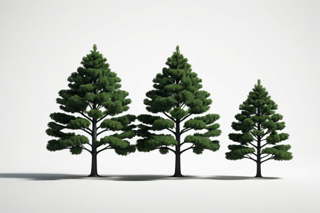 Three Green Pines Materialの素材