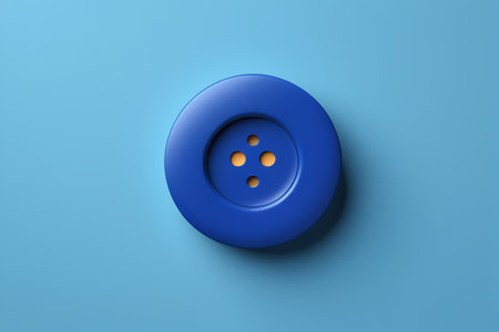 Round buttons on blue backgroundの素材