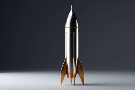 Metal texture rocket model materialの素材