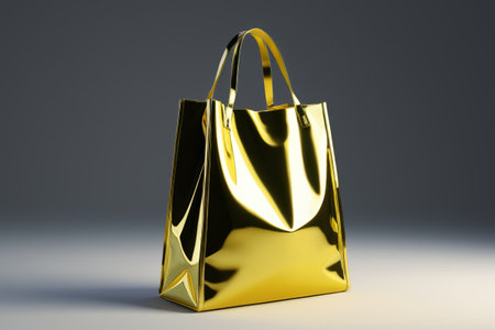 Gold Fashion Handbag Displayの素材