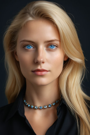 Business women give thumbs upの素材