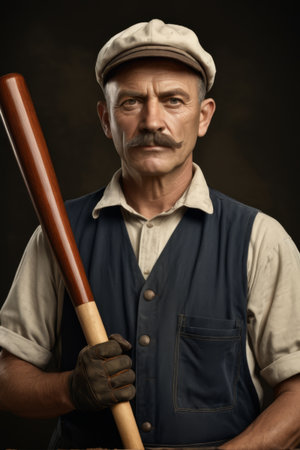 Bust of supermarket staffの素材