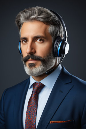 Smiling Portrait of African American Womanの素材