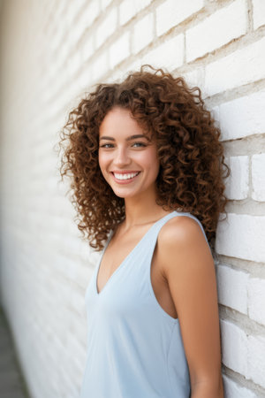 Front portrait of a man in formal attireの素材