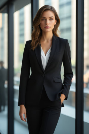 Smiling Men Business Office Portraitの素材