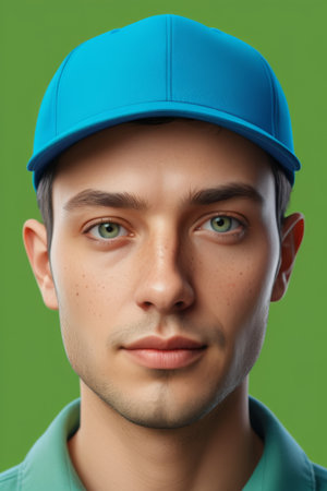 Close up of a mature male wearing glassesの素材