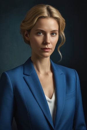 Smiling men's bustの素材