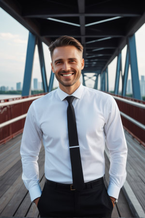 Smiling Businesswoman Career Portraitの素材