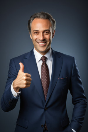 Smiling working women in the officeの素材