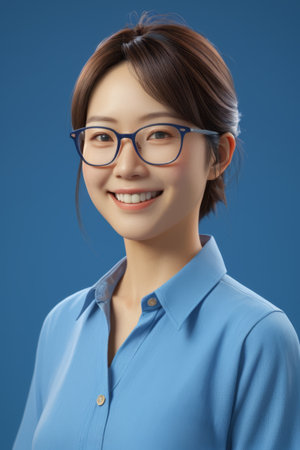 Smiling Professional Women Portraitの素材