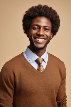 Male chef in uniform frontal portraitの素材