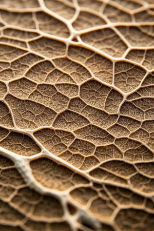Macro close up of leaf textureの素材
