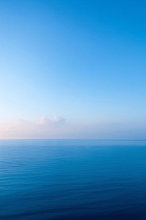 Blue Ocean and Sky Visionの素材