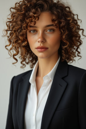 Business Portrait of a Working Womanの素材