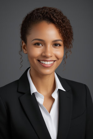 Smiling Business Women Career Portraitsの素材