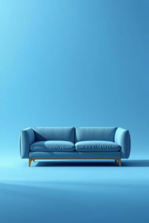 Modern Blue Double Sand Development Showの素材