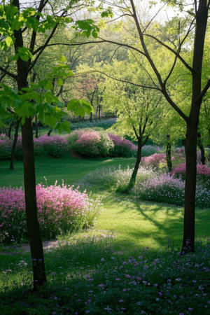 Beautiful spring landscape in South Korea,Hangzhou\\"\"\""の素材