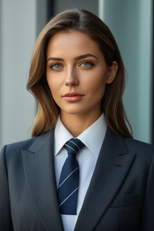 Close up of professional women's business formal attireの素材