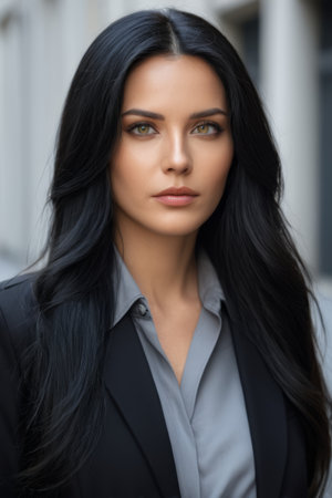 Business Style Portraits of Working Womenの素材