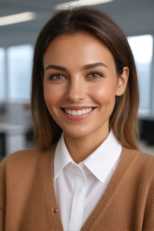 Smiling Business Woman Portraitの素材