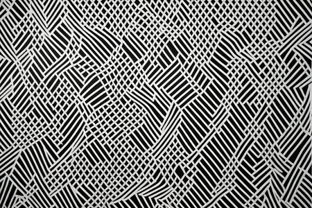 Black and white geometric line pattern backgroundの素材