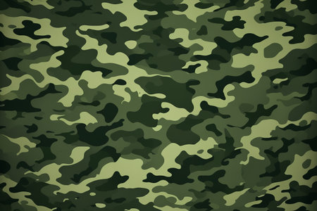 Green camouflage pattern background materialの素材