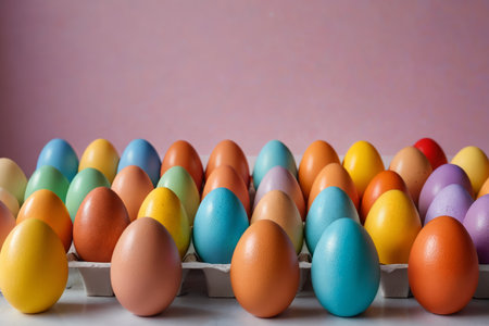 Colorful Decorative Egg Materialの素材