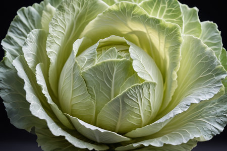 Macro Close up Cabbageの素材